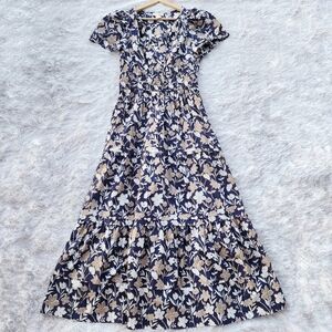 cynthia rowley tiered maxi dress Cynthia Rowley | Autumn Maxi Dress | S